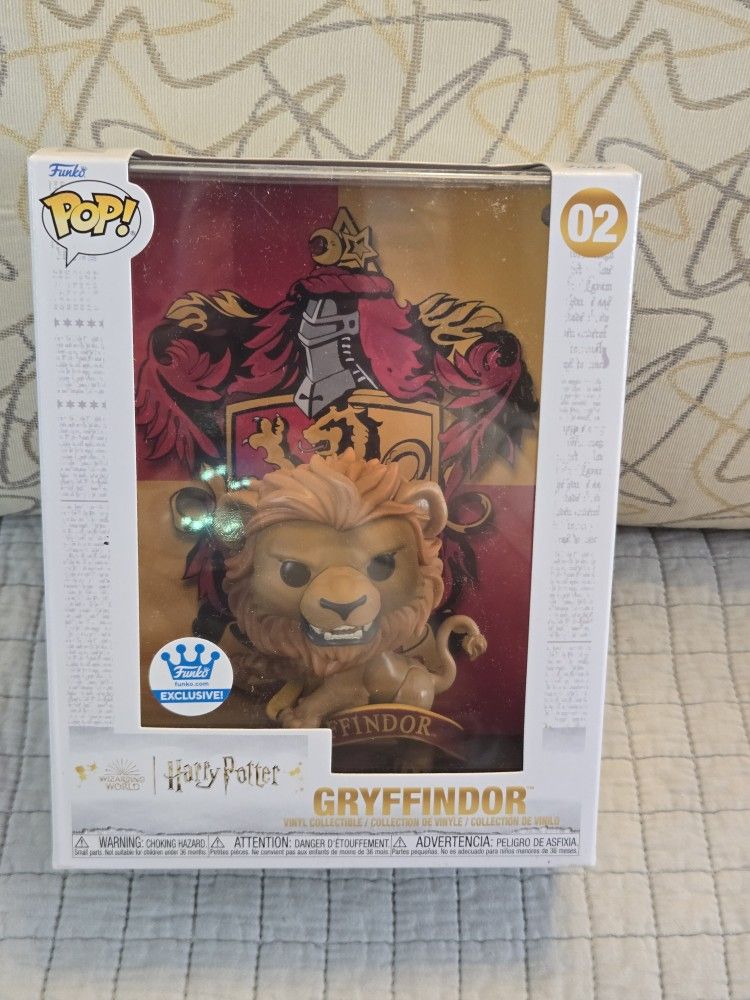 Harry Potter Gryffindor Cover Art EXCLUSIVE VAULTED Funko Pop