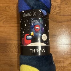 Among Us Game Super Soft Throw Blanket 