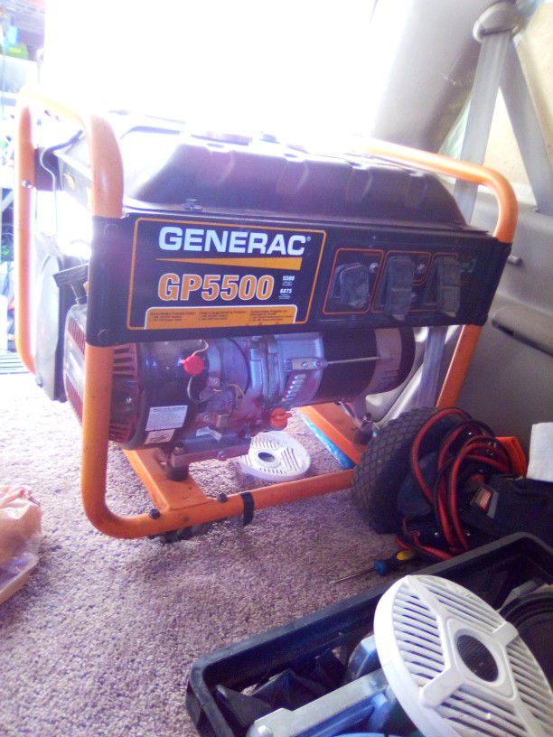5500 Watt Generac GP5500. Generator Excellent Condition