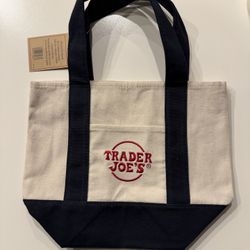 Trader joe’s Mini Tote Bag Navy