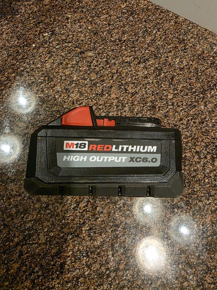 Brand New MILWAUKEE M18 XC6.0 BATTERY