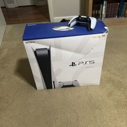 Ps5 With Disc Slot Barely Used Best Offer