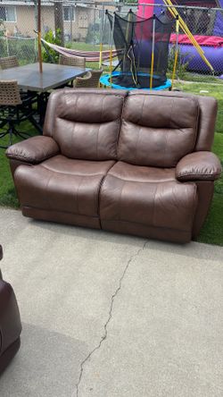 leather couch