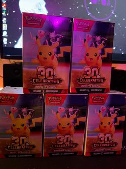 Pokemon 30th Anniversary Booster Bundle