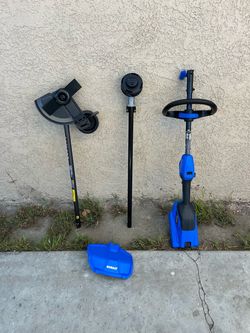 NEW Kobalt Gen4 40v 15” Straight Shaft Attachment Capable String Trimmer & Edger Attachment
