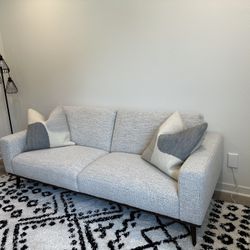 Like New 84”  Article Boucle Sofa! 