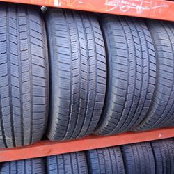 4 used Tires 235/65r18 michelin 🤑 free Installation ‼️