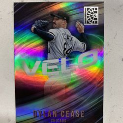2022 Capstone Baseball Velo #V-6 Dylan Cease - Chicago White Sox