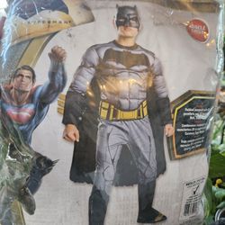 Batman Medium DC Comics Muscle Halloween Costume Youth Kids Child Boys Girls