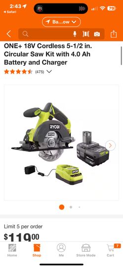 Ryobi Circular Saw