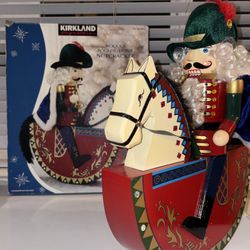 Wooden Rocking Horse Nutcracker 