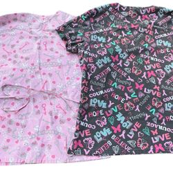 Women’s Scrub Tops 2 pack size Large