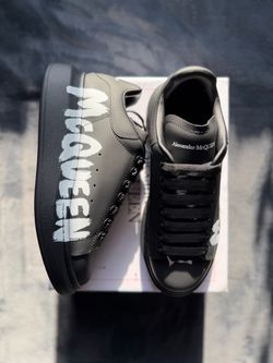 Alexander McQueen Oversized Graffiti Sneakers