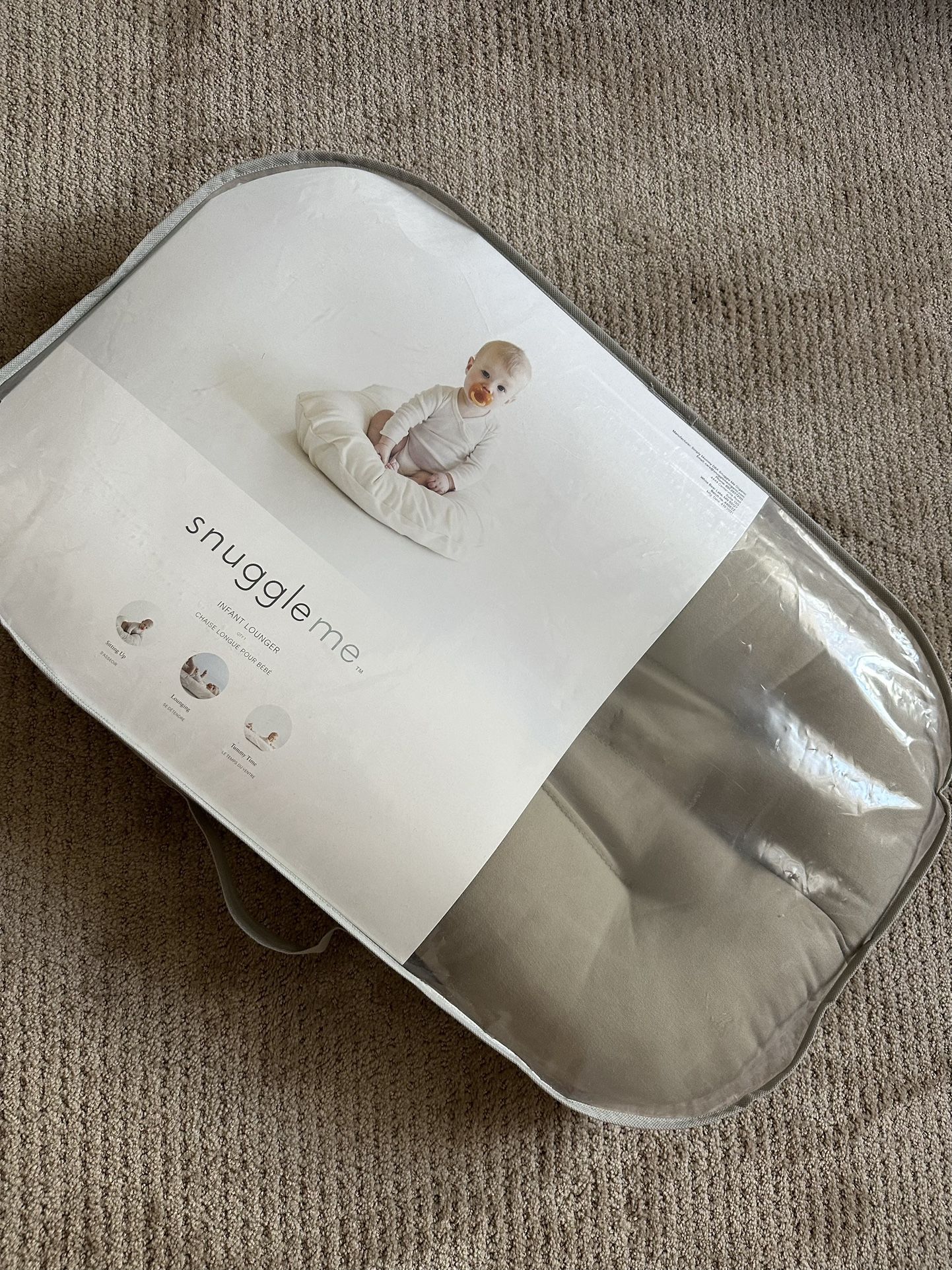 Snuggle Me Organic Baby Lounger