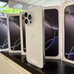 New Unlocked iPhone 16 Pro Max With SIM CARD SLOT - Just $85 Down!