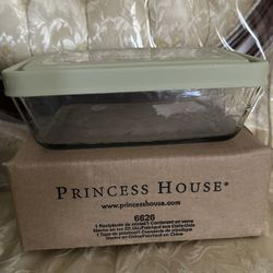 Princess House Glass Container 