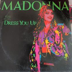 MADONNA 1985 MAXI SINGLE 12" VINYL "DRESS YOU UP."