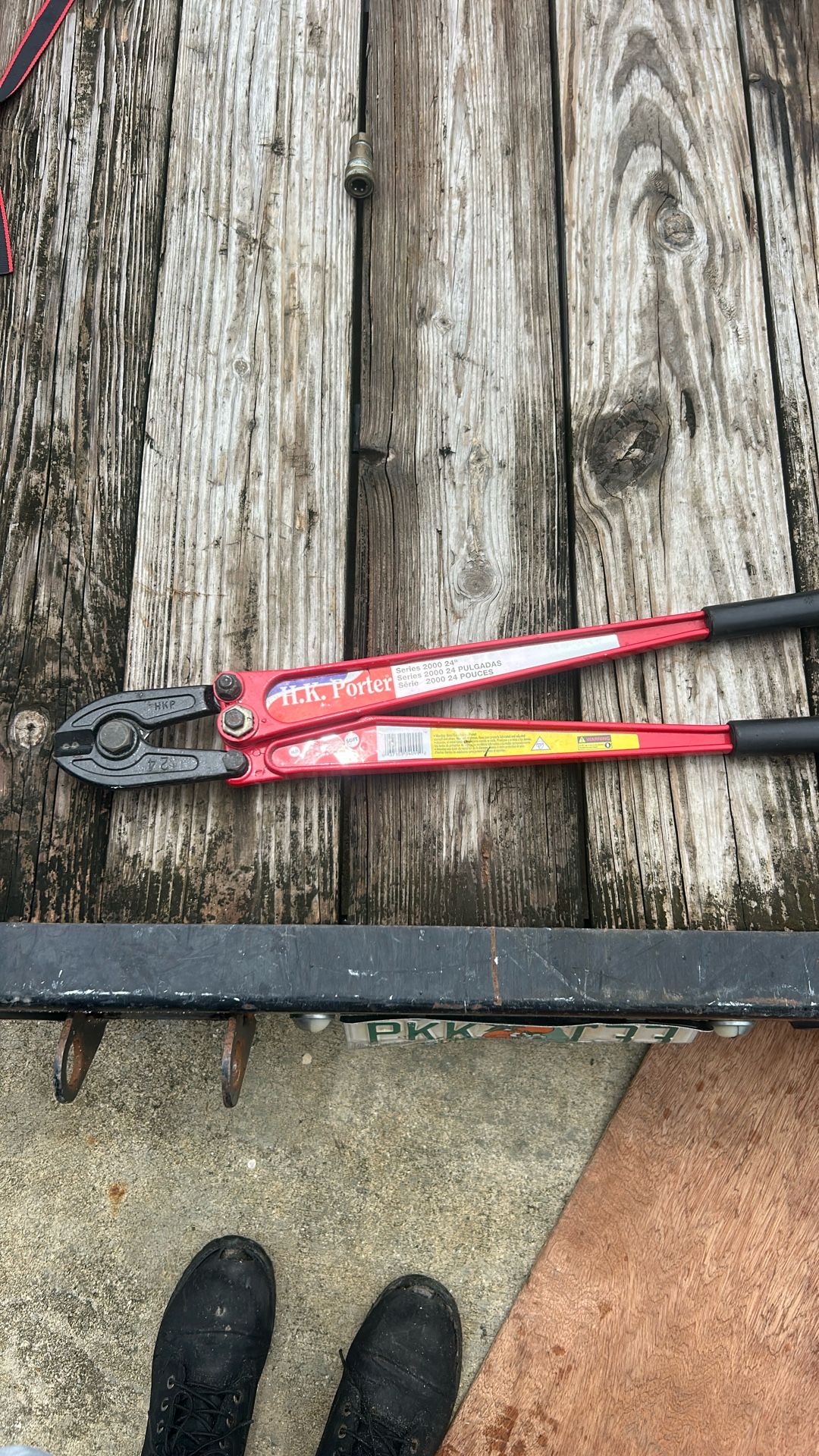 H K Bolt Cutters Used Once