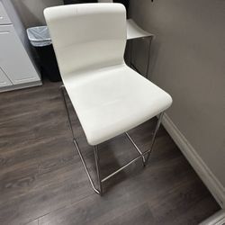 White Tall Chairs (2)