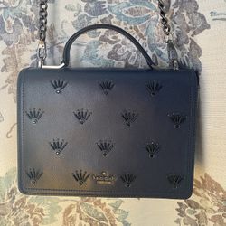 KATE SPADE—NAVY BLUE PURSE