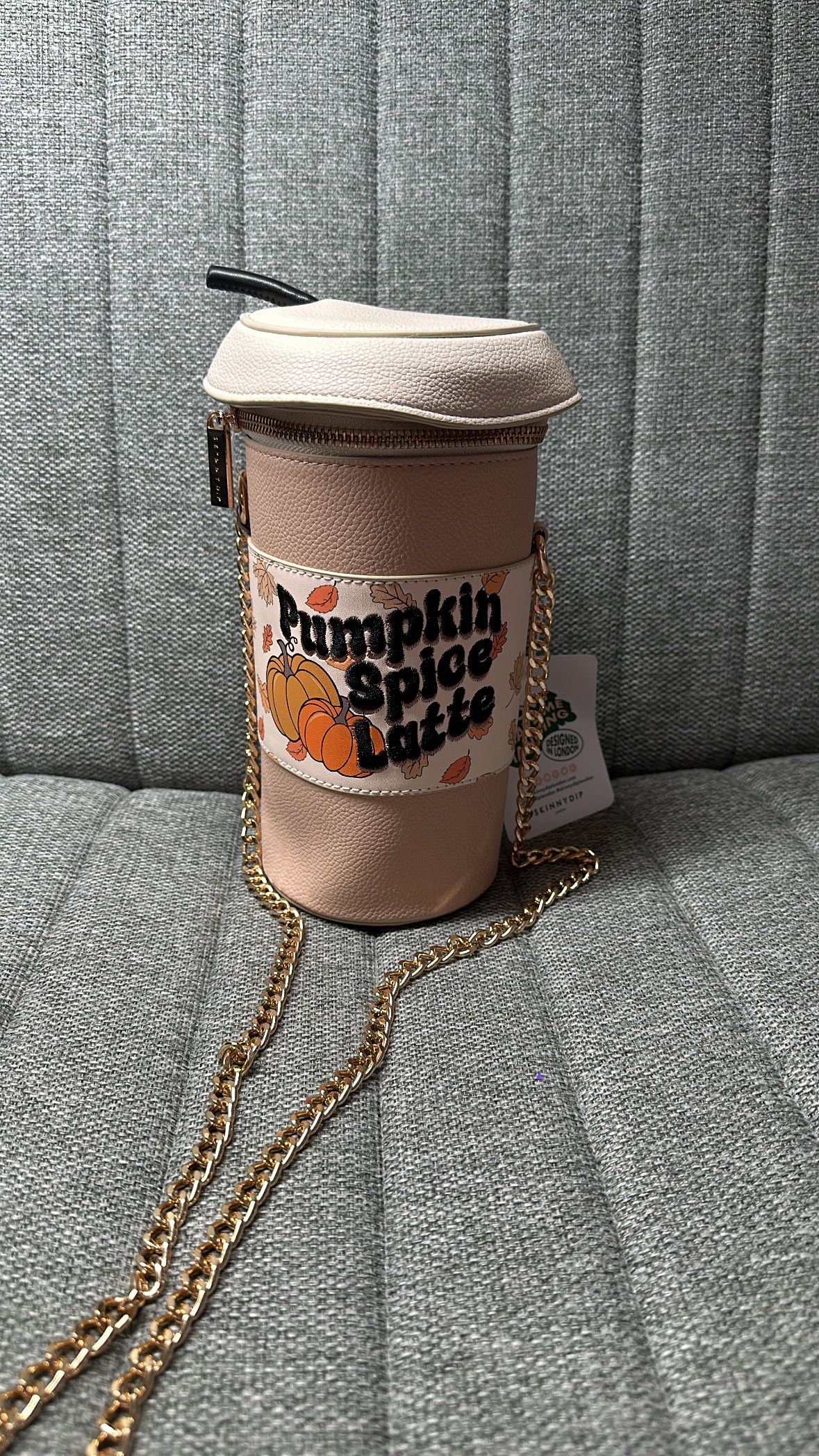 Pumpkin spice latte purse