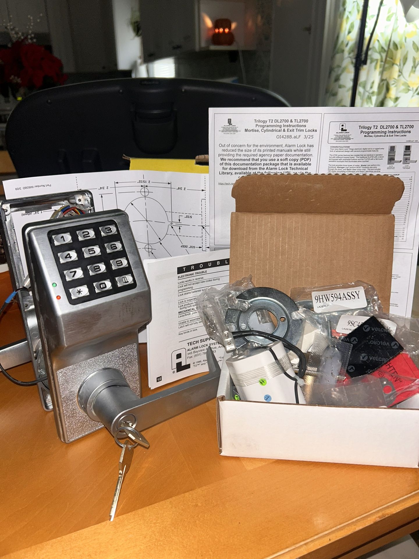 Trilogy Security Alarm Door 