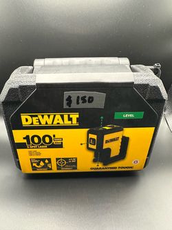 DeWalt 3-Spot Laser Level 100ft Range