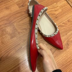 Studded Flat Shoes Size 11