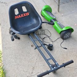 Hoverboard go cart 