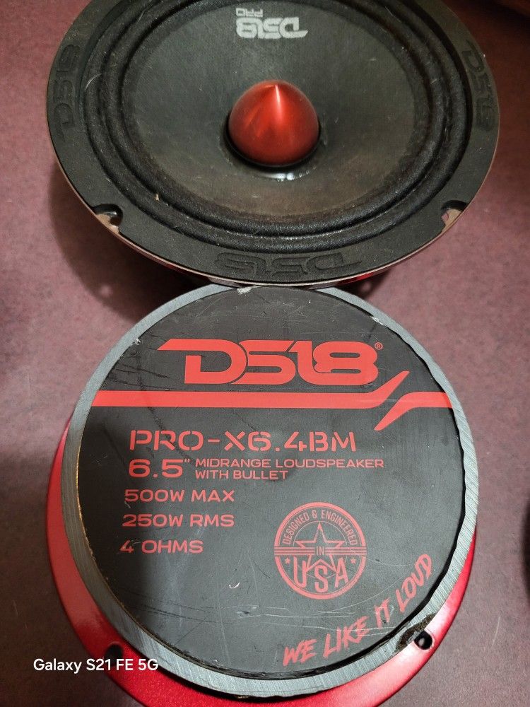 Car audio speakers two