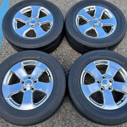 18” JEEP WRANGLER GRAND CHEROKEE WHEELS TIRES DODGE DURANGO COMMANDER WE FINANCE SET RIMS 