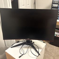 AOC 27” curved frameless monitor 144