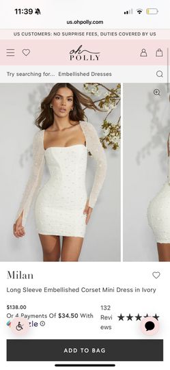 Oh Polly Corset Mini Dress