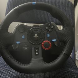 Logitech G29 Racing Wheel Bundle for PS5 / PS4 – Pedals & Shifter Included 