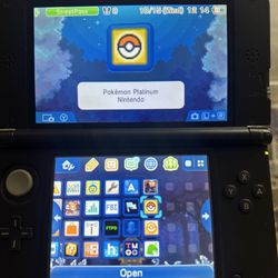 Black Nintendo 3DS LL/XL with Digital Games