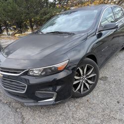 2016 Chevy Malibu LT Black In Black.  Good Condition 