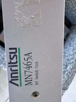 Lot Of 13 HP, Anritsu, Electronic Testing Equipments For Parts Only