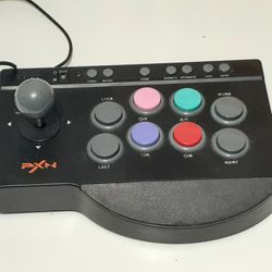 Play Arcade Fighting for PC, PS3, PS4, Xbox One Xbox Series X/S Android TV Box, N-Switch (PXN-0082-Black)
