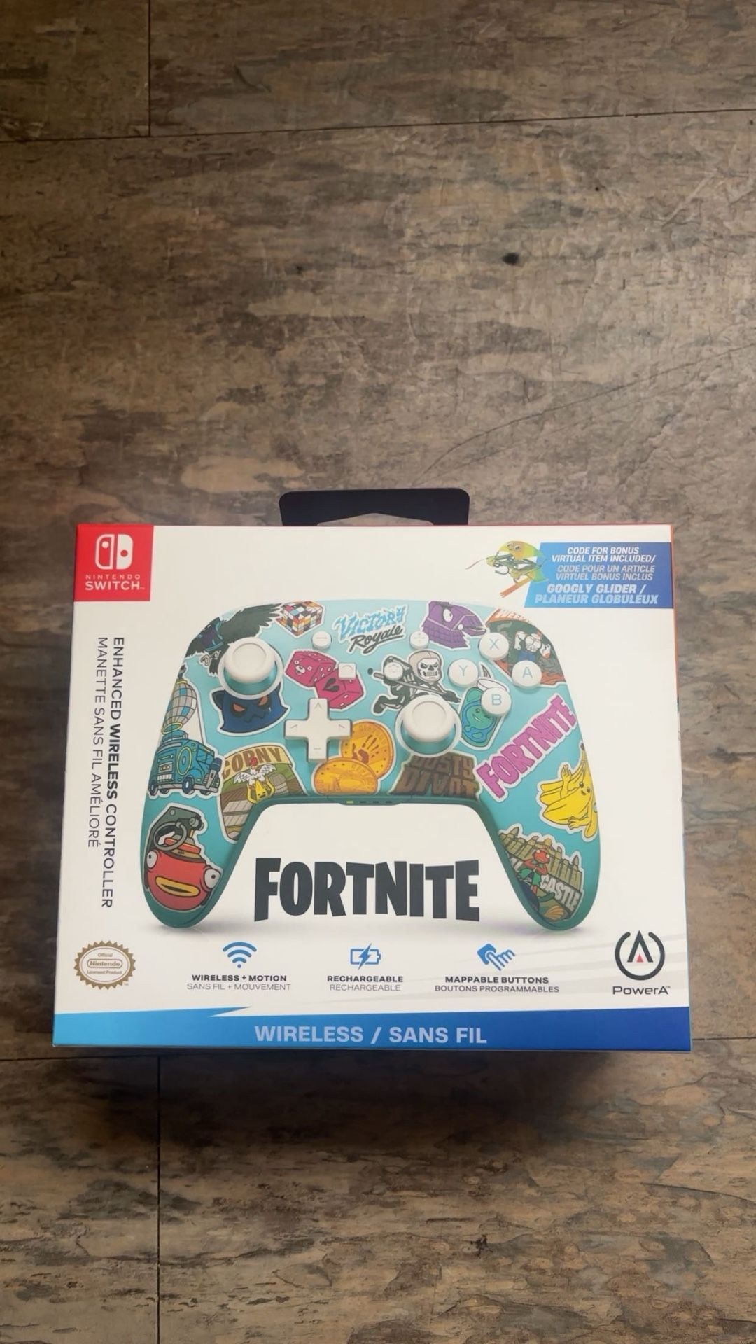 Fortnite Nintendo Switch Wireless Controller NEW