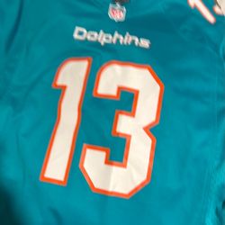 Miami dolphin jersey size L