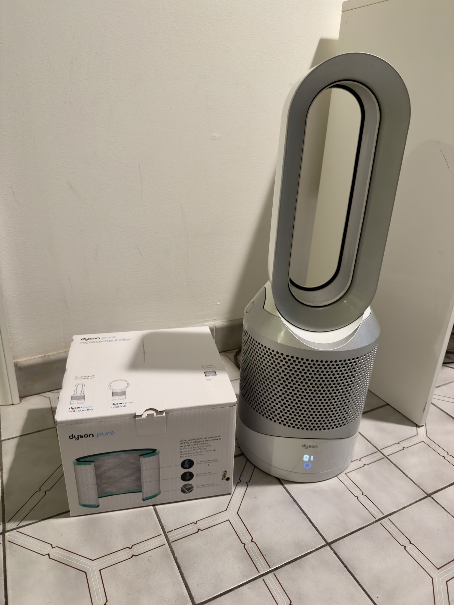 Dyson Pure Hot + Cool Link Purifier (White/Silver)