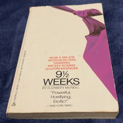 9 1/2 Weeks / Elizabeth McNeill Paperback Pub. 1978