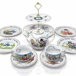 Alice in Wonderland 150th Anniversary Paul Cardew Tea Set