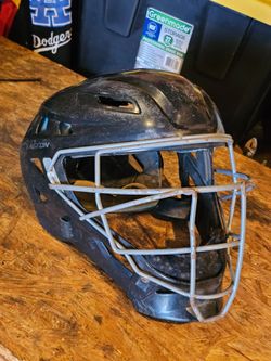 Easton Baseball Catcher's Helmet with Face Guard