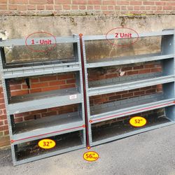Van Shelving, 4 Trays, Good Conditions 