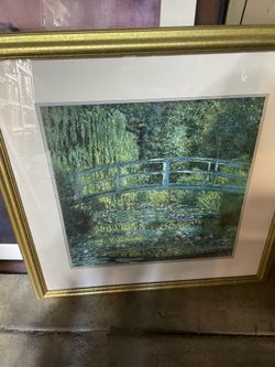 The Waterlily Pond by Claude Monet 