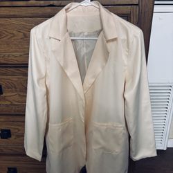 Blazer - Cream Color - Woman Size XXL -$20 