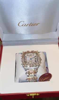 Cartier Thorn FULL Vvs Moissanite Diamonds