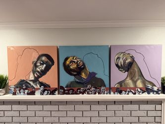 Ronald L. Hall - Portrait Series (set Of 3)