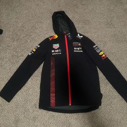 Red Bull Racing F1 Men's Team Rain Jacket Navy, Size S